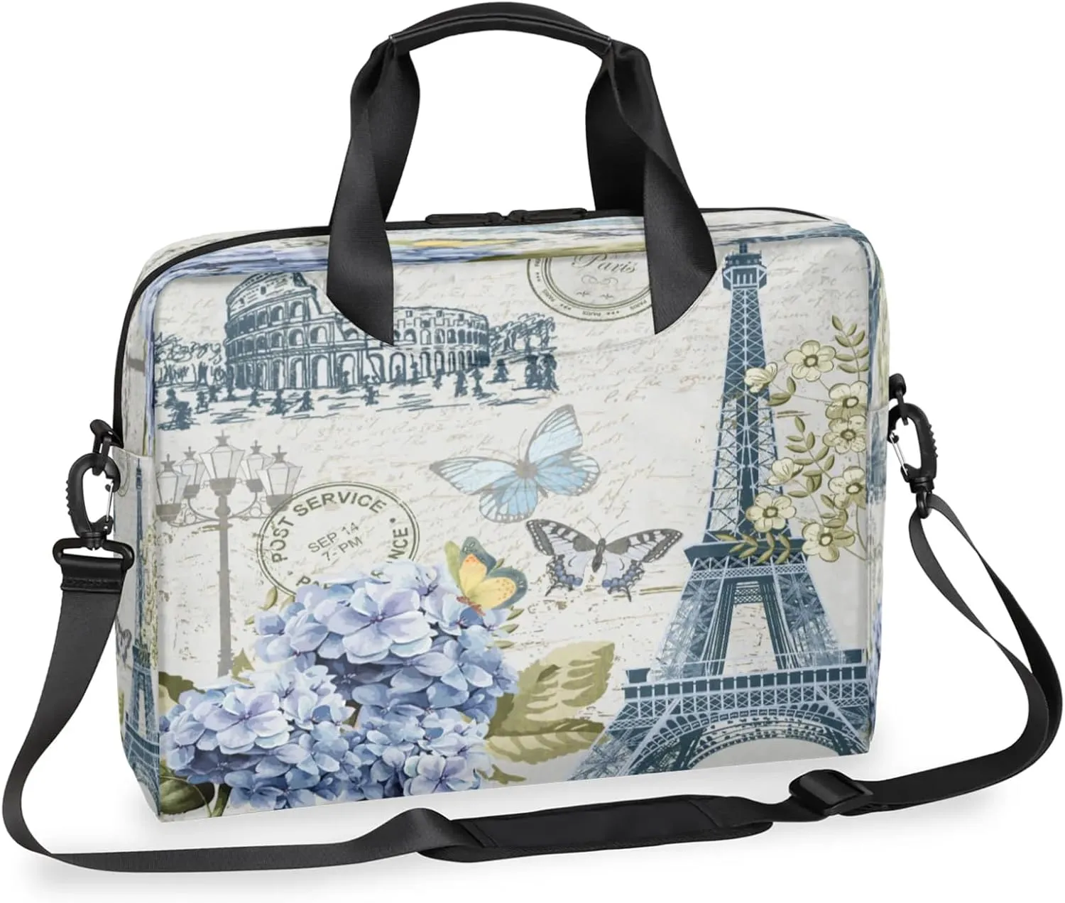 Laptop Shoulder Bag Compatible with Handle, Messenger Shoulder Case for Tablet, Laptop Carrying Case
