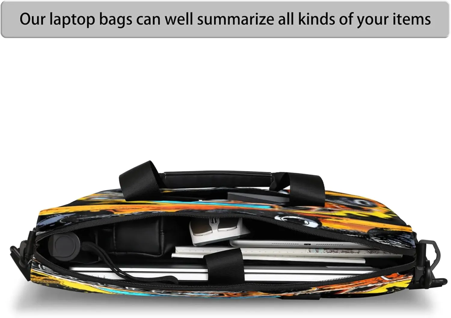 Laptop Shoulder Bag Compatible with Handle, Messenger Shoulder Case for Tablet, Laptop Carrying Case