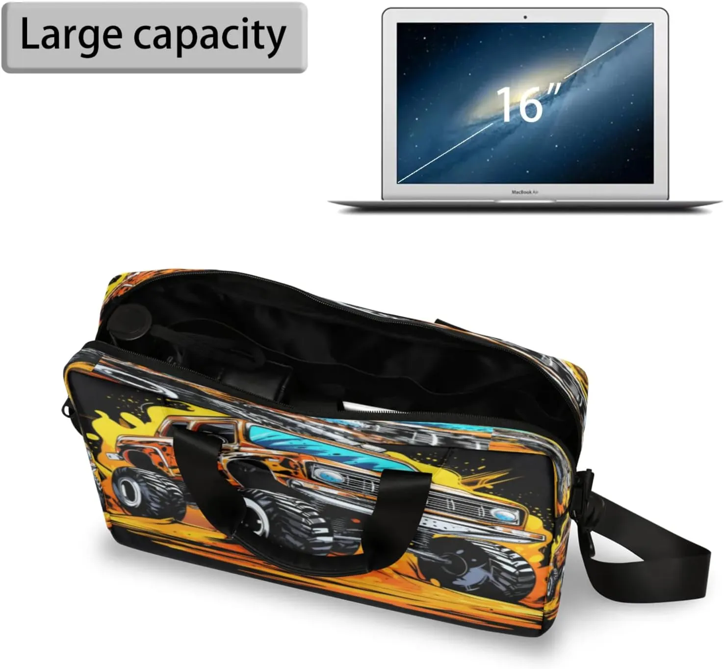 Laptop Shoulder Bag Compatible with Handle, Messenger Shoulder Case for Tablet, Laptop Carrying Case