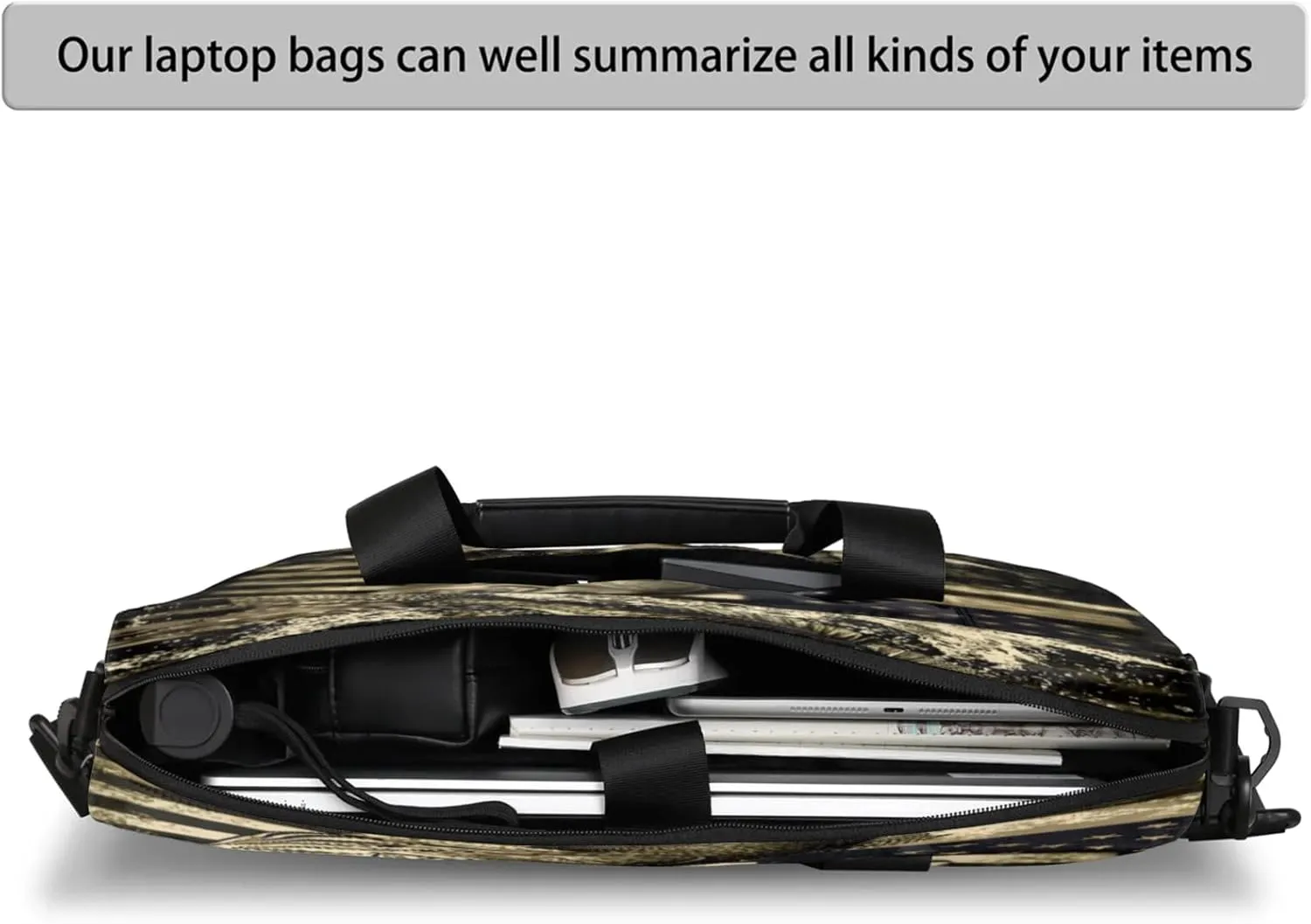 Laptop Shoulder Bag Compatible with Handle, Messenger Shoulder Case for Tablet, Laptop Carrying Case