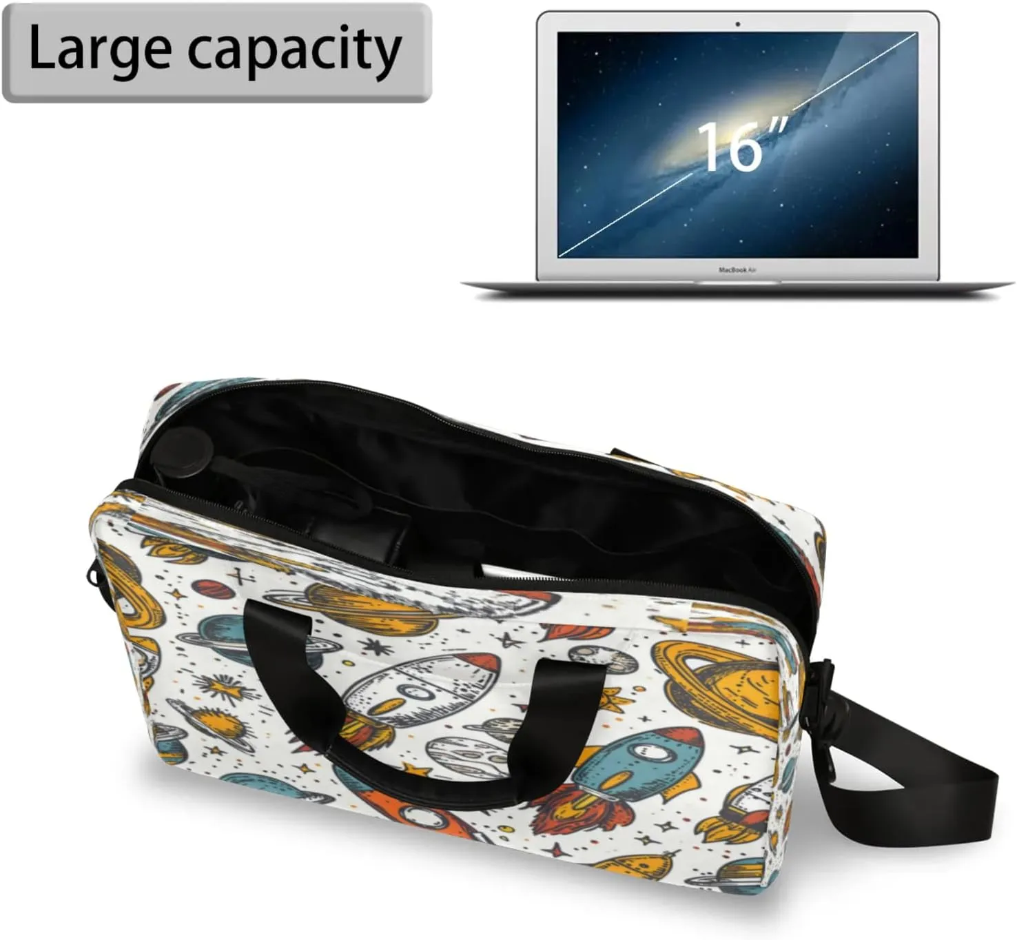 Laptop Shoulder Bag Compatible with Handle, Messenger Shoulder Case for Tablet, Laptop Carrying Case