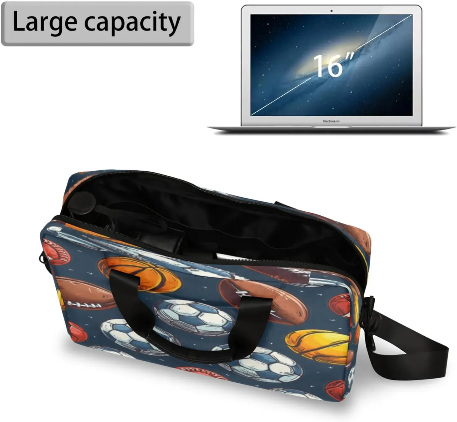 Laptop Shoulder Bag Compatible with Handle, Messenger Shoulder Case for Tablet, Laptop Carrying Case
