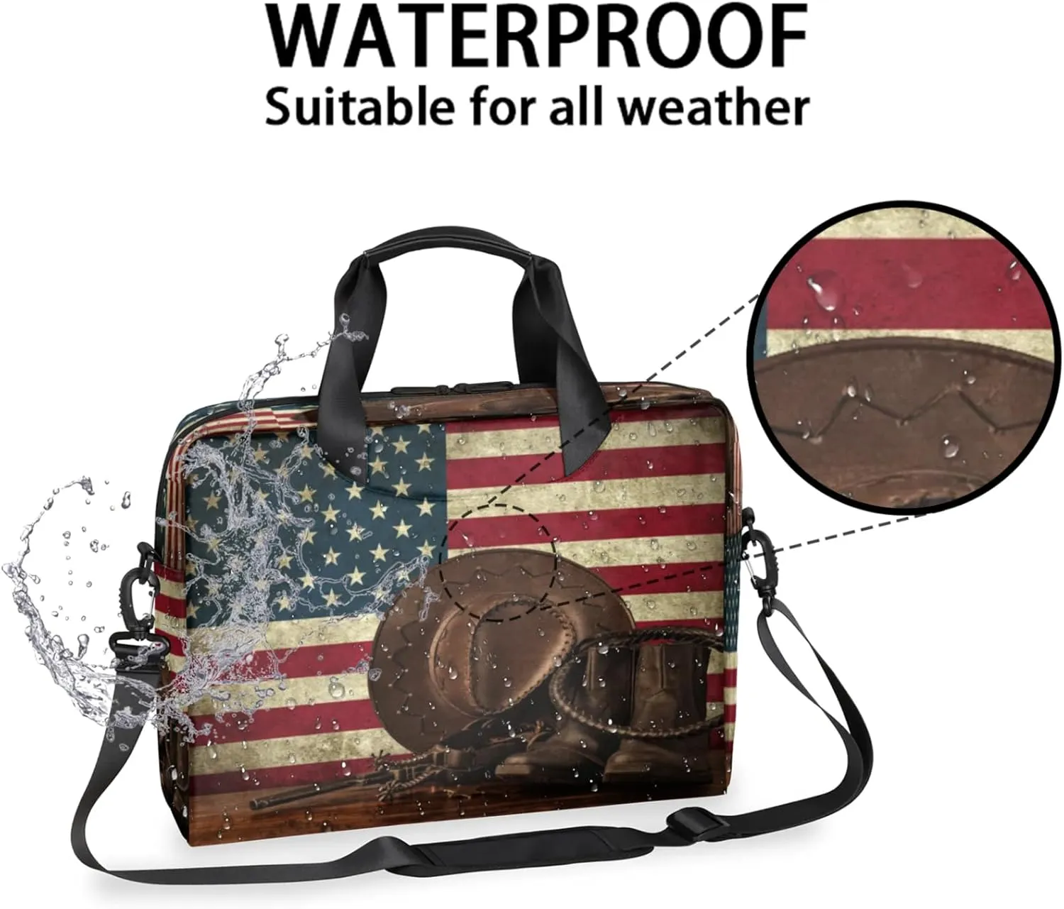 Laptop Shoulder Bag Compatible with Handle, Messenger Shoulder Case for Tablet, Laptop Carrying Case