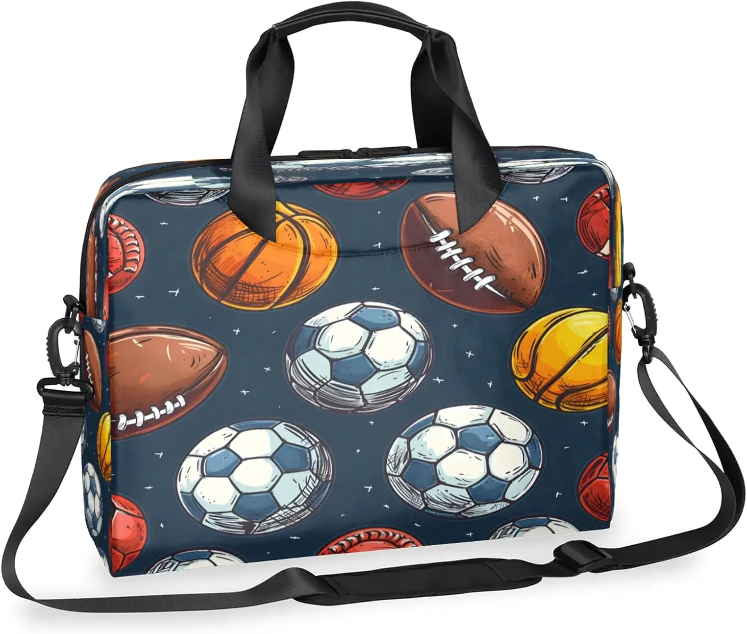 Laptop Shoulder Bag Compatible with Handle, Messenger Shoulder Case for Tablet, Laptop Carrying Case