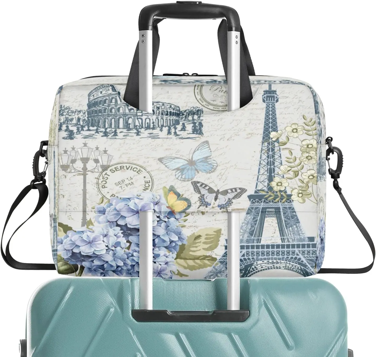 Laptop Shoulder Bag Compatible with Handle, Messenger Shoulder Case for Tablet, Laptop Carrying Case