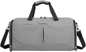 Large Capacity Men's Travel Handbags Spacious Travel Handbags Men's Holiday Handbags Multi-functional Men's Sports Bag Outdoor Travel Tote Bag Suitable For Travelling Business Trips And Sports Etc(Lig