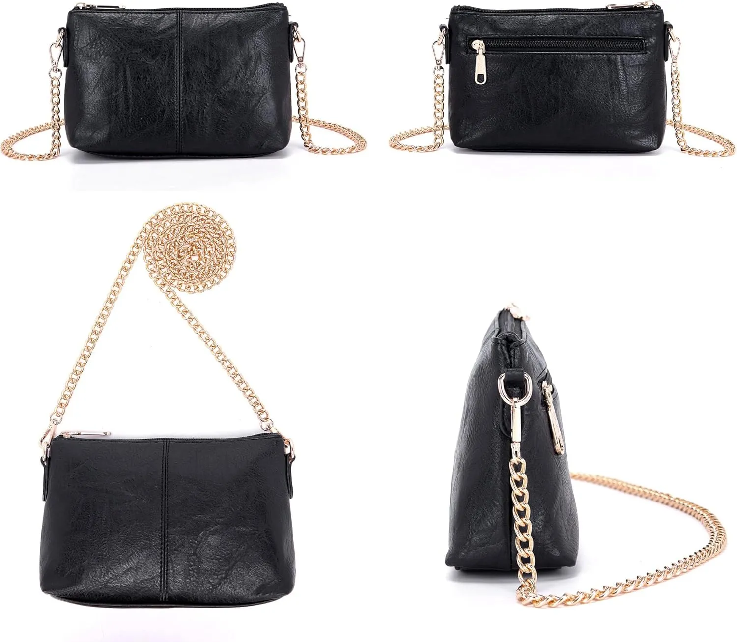 Large Crossbody Purses Set For Women Shoulder Tote Handbags Ladies Hobo Bags With Matching Wallet 4PCS