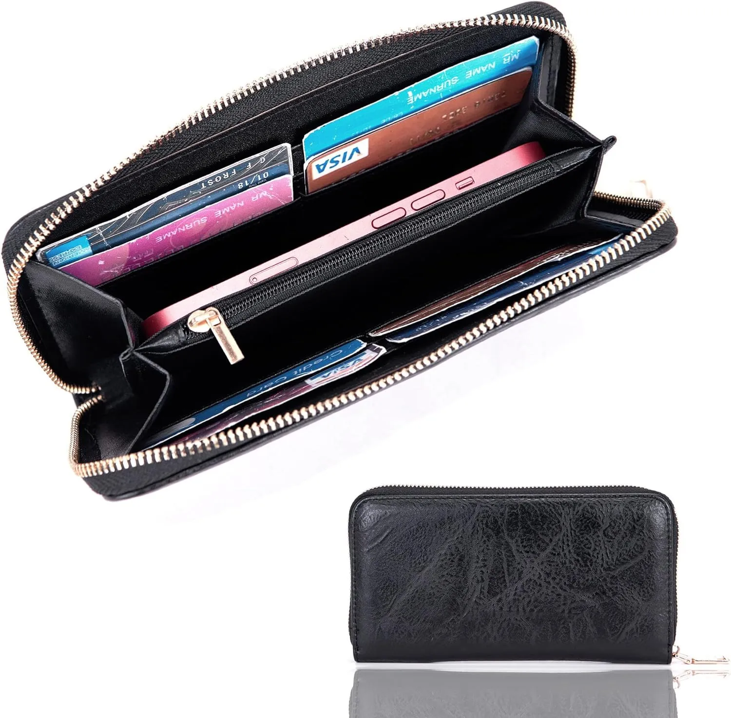 Large Crossbody Purses Set For Women Shoulder Tote Handbags Ladies Hobo Bags With Matching Wallet 4PCS