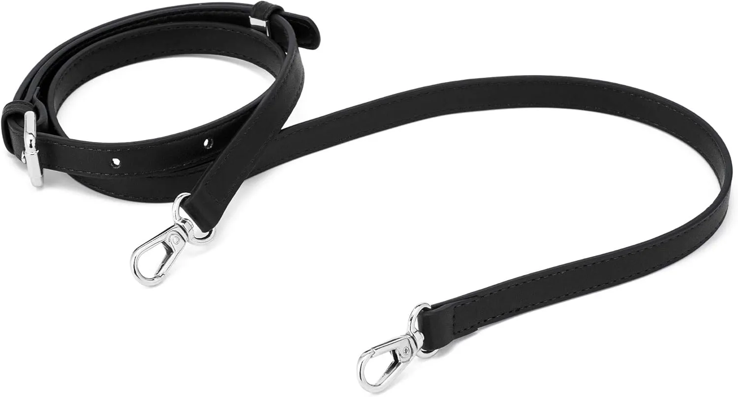 Leather Adjustable Replacement Strap Shoulder Bag Cross Body Bag Purse Handbag For Women, 43-51 Inch