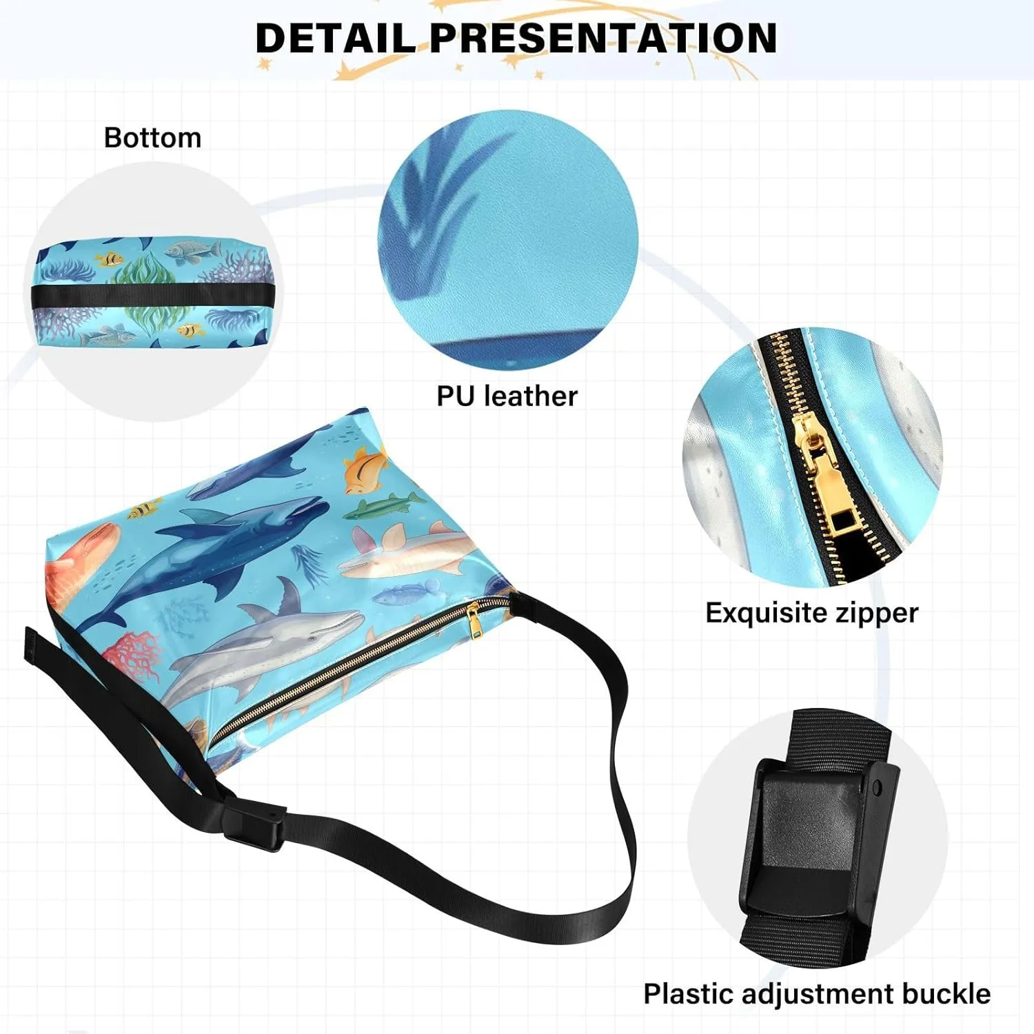 Leather Crossbody Bag for Women,Leather Crossbody Purse Leather Tote Bag Lady Shoulder Bag