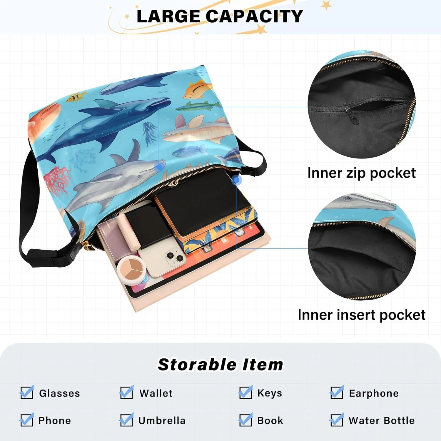 Leather Crossbody Bag for Women,Leather Crossbody Purse Leather Tote Bag Lady Shoulder Bag