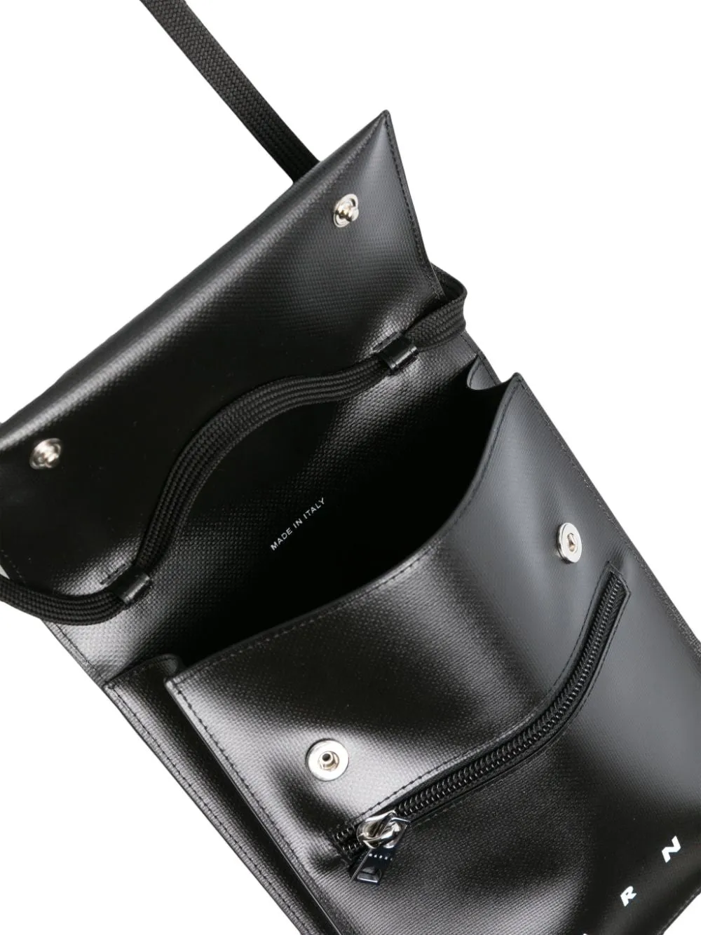Leather mini crossbody bag