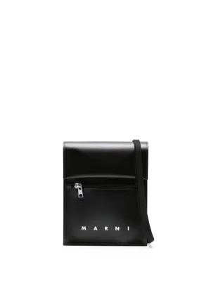 Leather mini crossbody bag