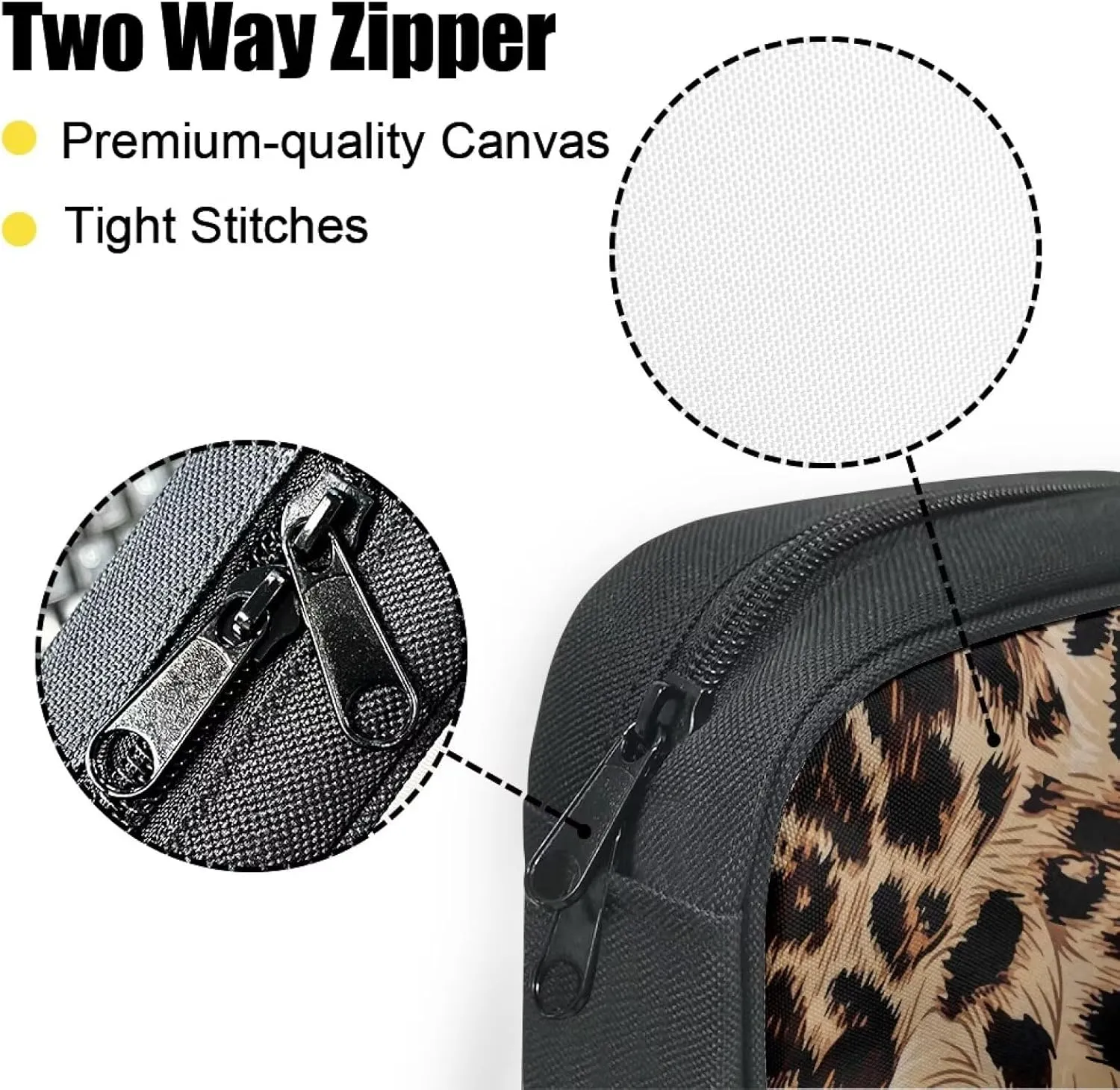 Leopard Print Bible Crossbody Bag for Women,Personalized Bible Cover Floral Bible Bag Bible Carrying Case,Stylish Bible Protective Case Bible Study Bag with Handle,Gift for Women Girls