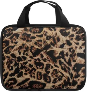 Leopard Print Bible Crossbody Bag for Women,Personalized Bible Cover Floral Bible Bag Bible Carrying Case,Stylish Bible Protective Case Bible Study Bag with Handle,Gift for Women Girls