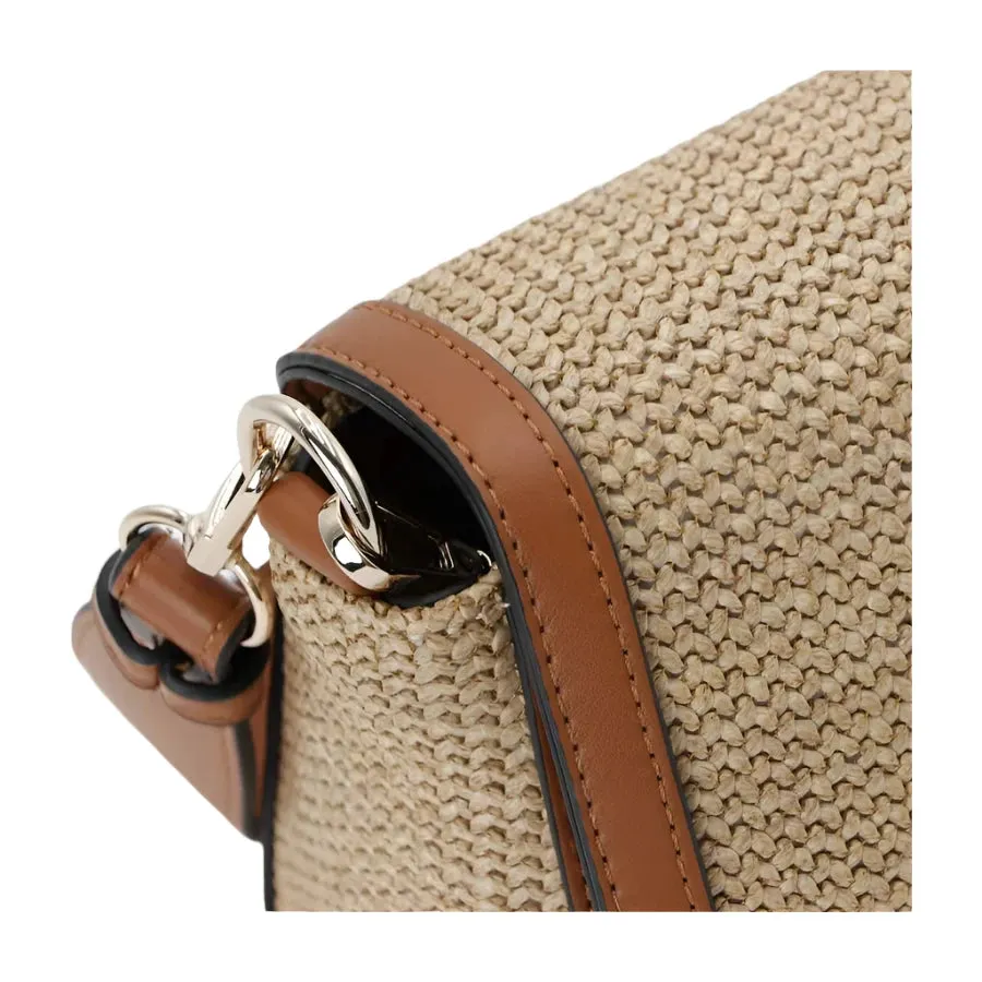 Lodi Love Lisboa Baguette Camel/ Raffia