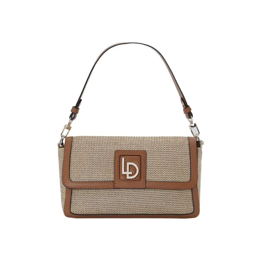 Lodi Love Lisboa Baguette Camel/ Raffia