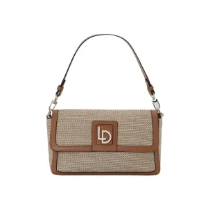 Lodi Love Lisboa Baguette Camel/ Raffia