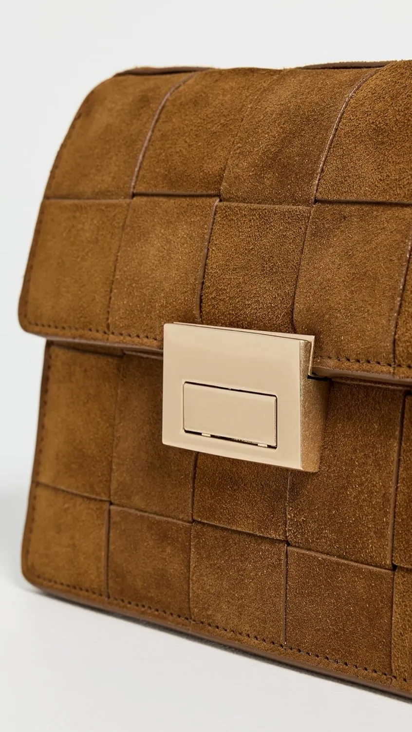 Loeffler Randall Women's Delphine Leather Clutch