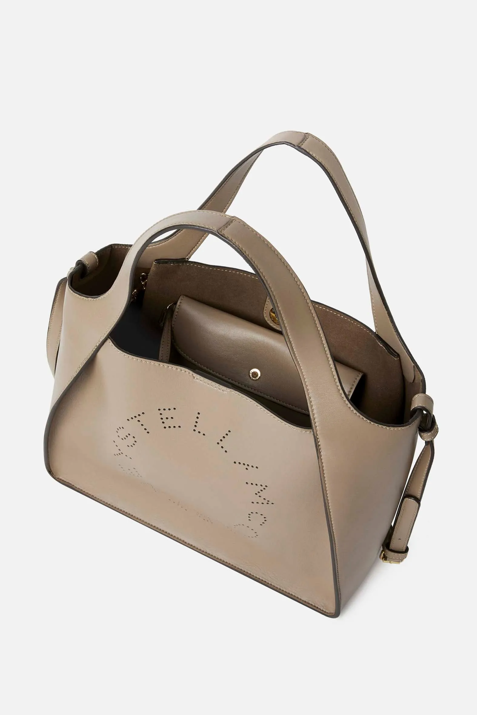 Logo Crossbody Tote Bag