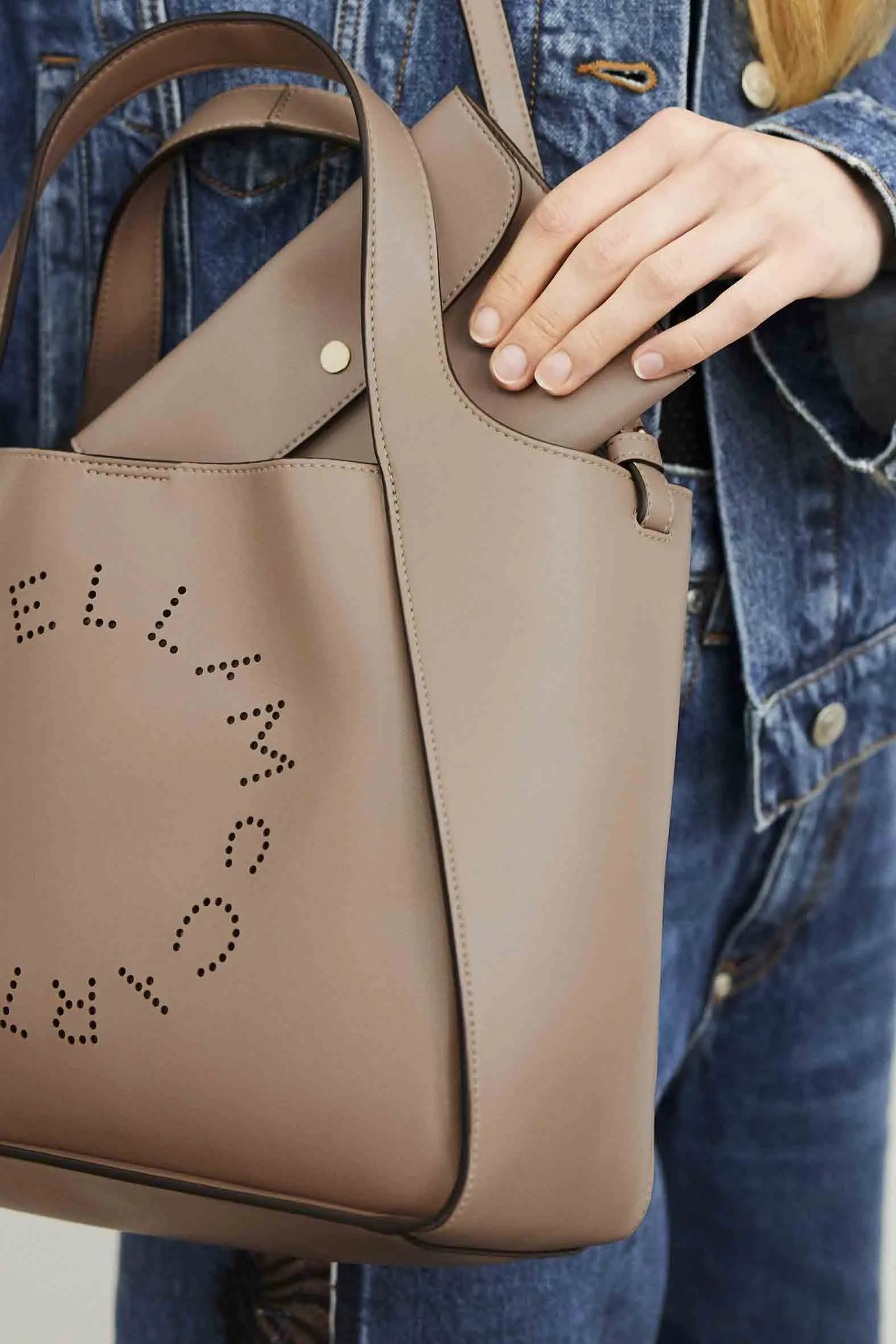 Logo Crossbody Tote Bag