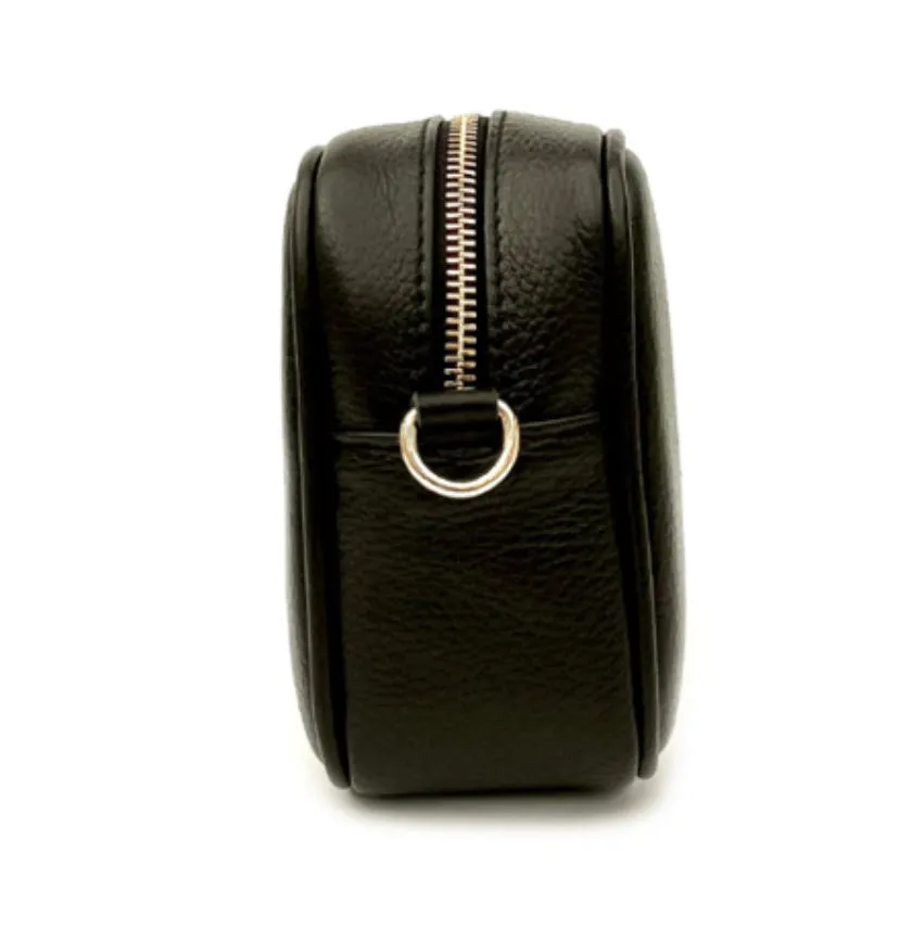 Lottie Leather Camera Bag | Black