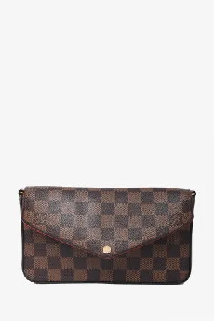 Louis Vuitton 2020 Damier Ebene Felicie Pochette