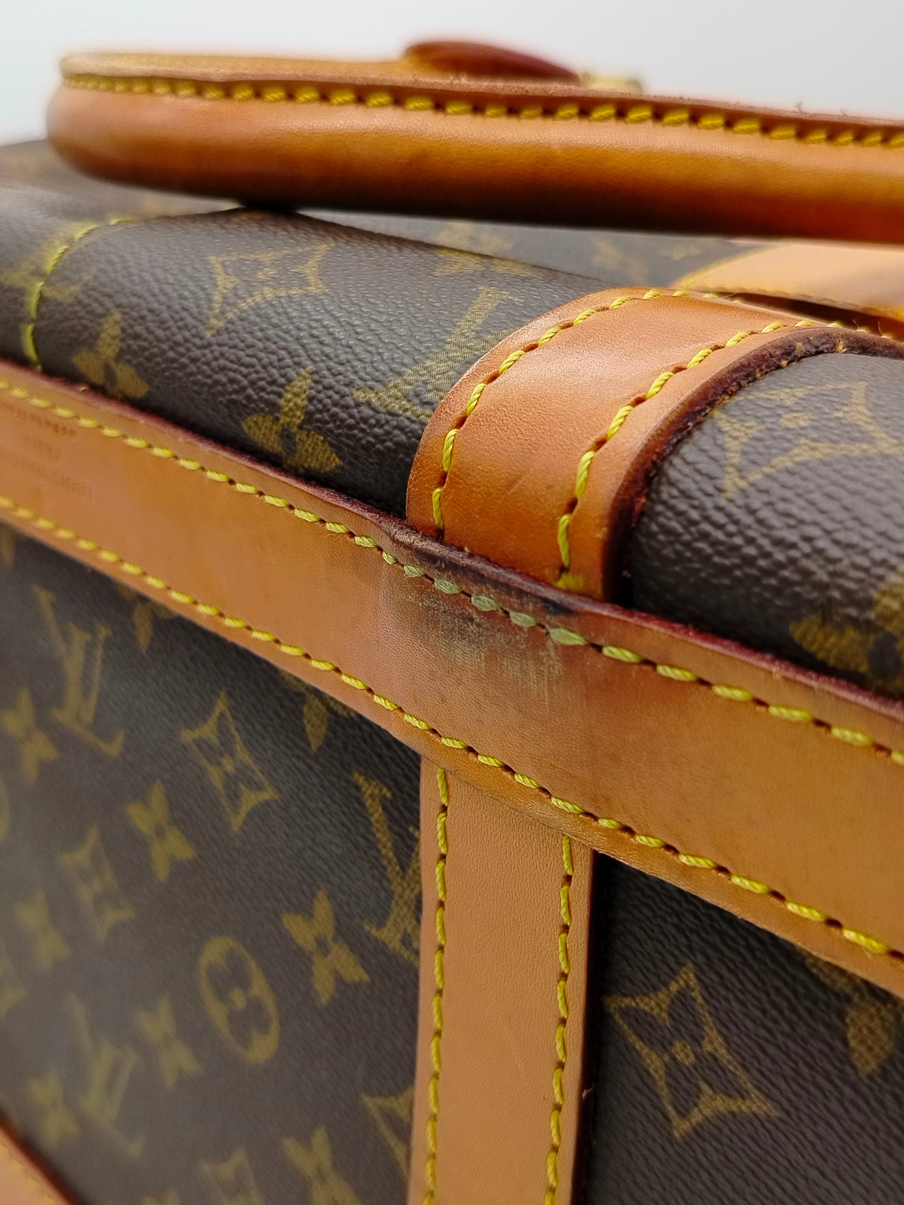 Louis Vuitton 50 Monogram Dog Carrier - '80s