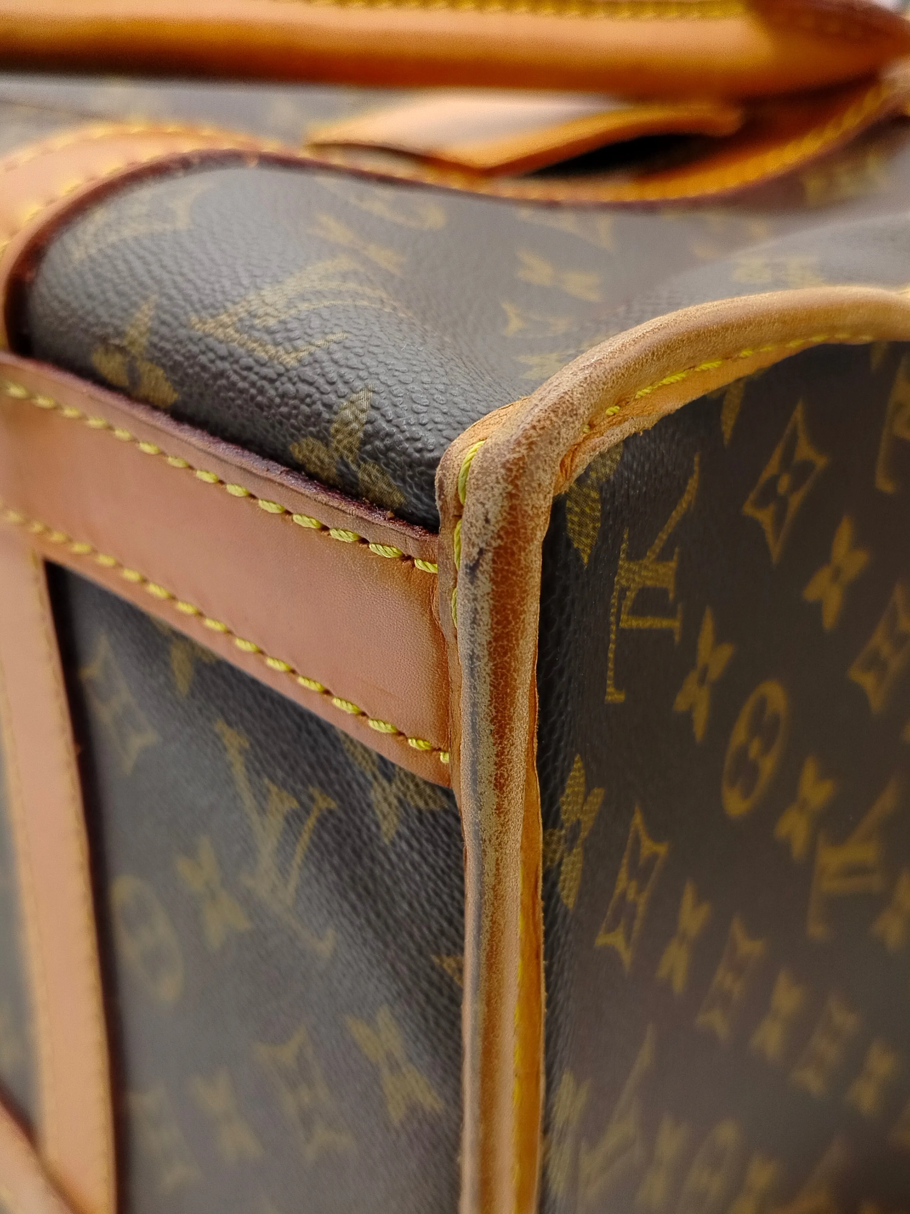 Louis Vuitton 50 Monogram Dog Carrier - '80s