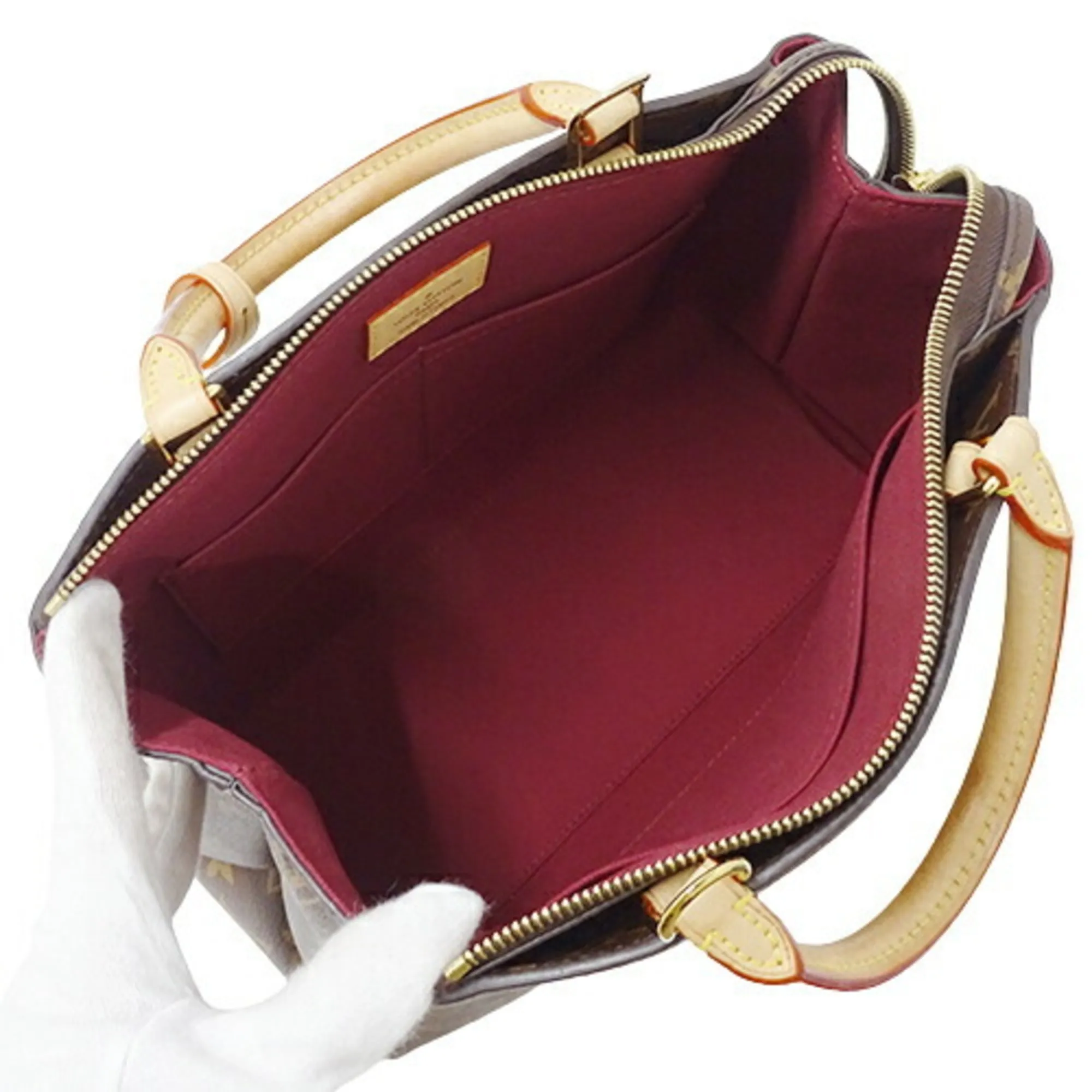 LOUIS VUITTON Bag Monogram Women's Handbag Shoulder 2way Petit Palais PM M45900 Brown