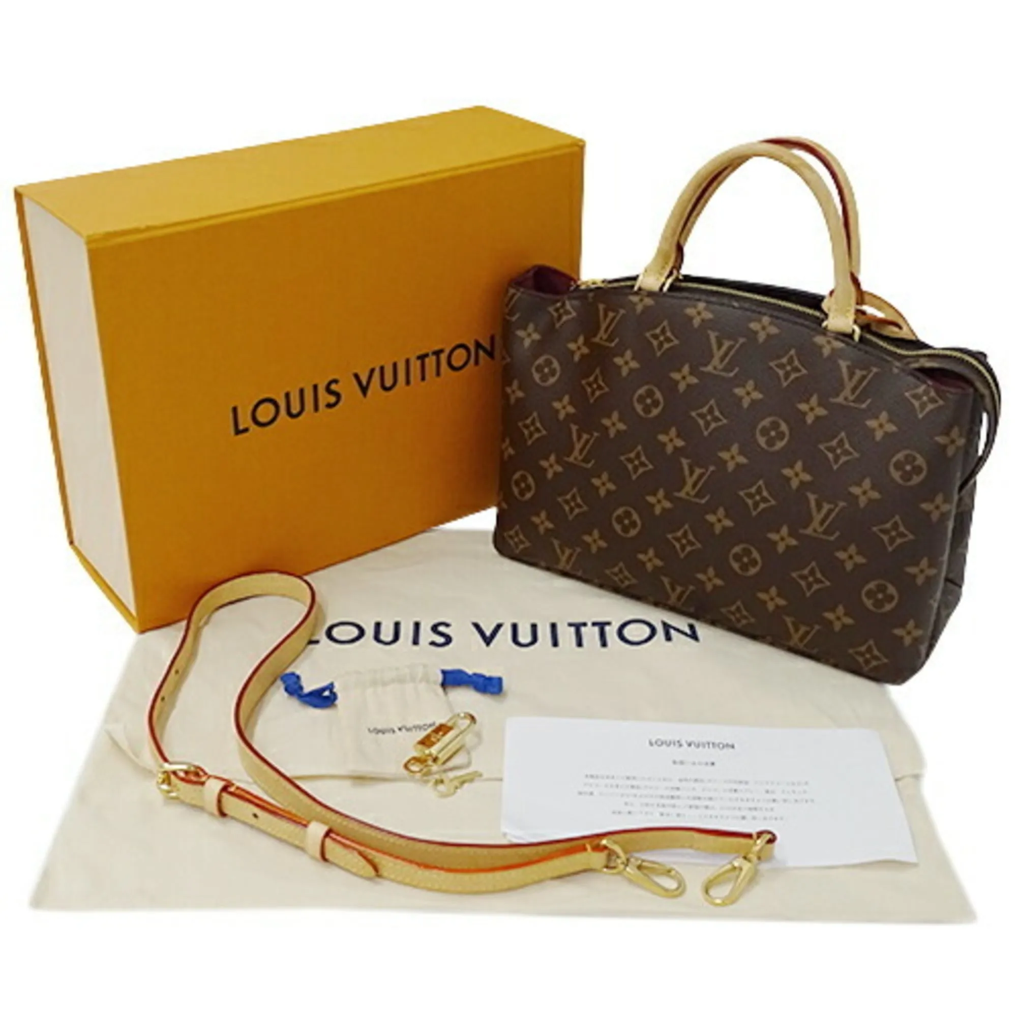 LOUIS VUITTON Bag Monogram Women's Handbag Shoulder 2way Petit Palais PM M45900 Brown