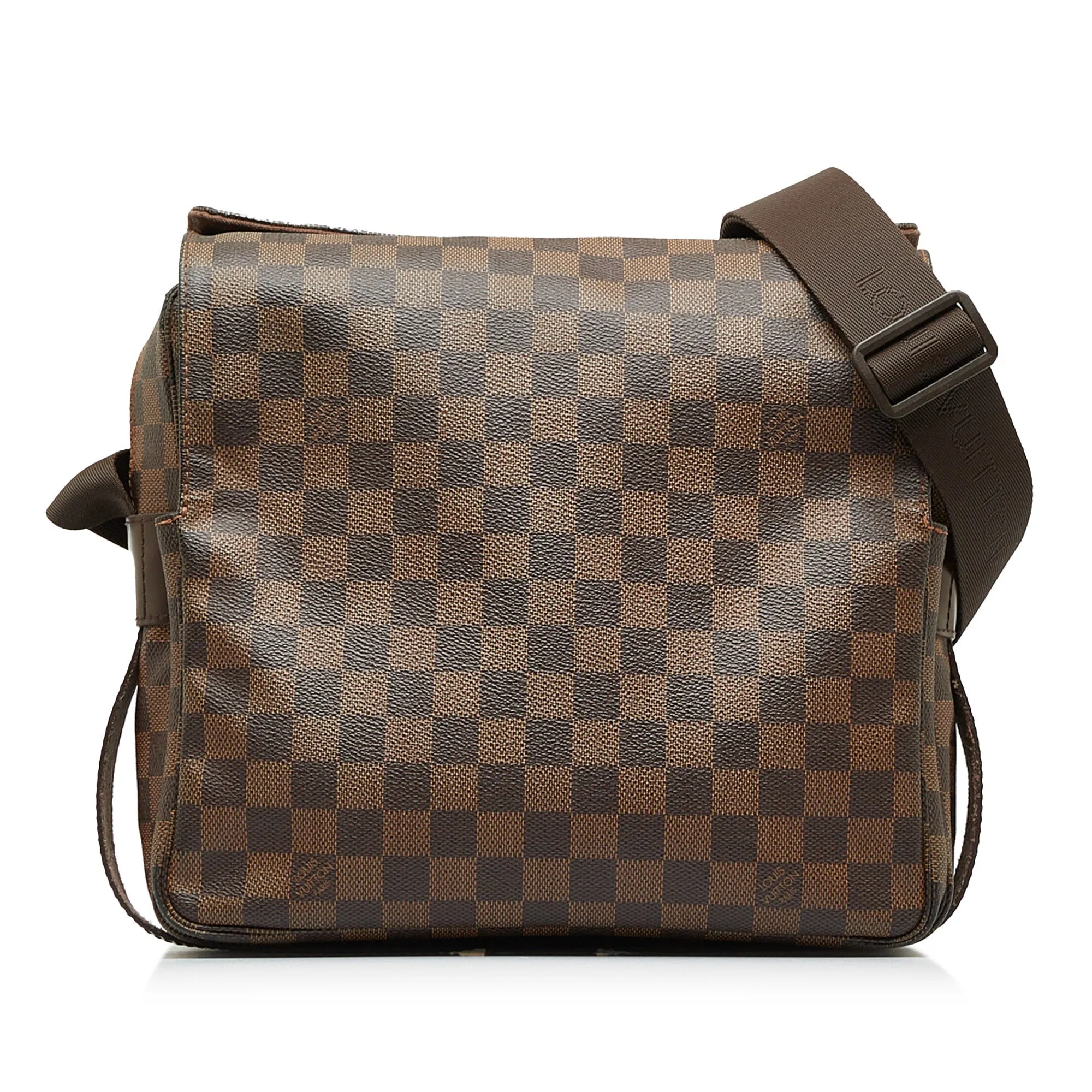 LOUIS VUITTON Damier Ebene Naviglio Crossbody Bag
