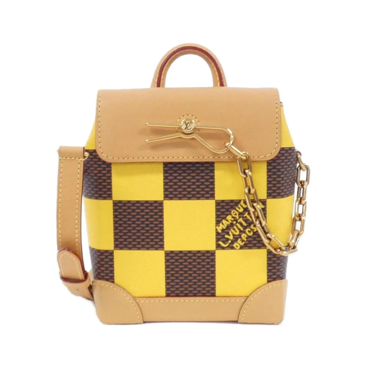 Louis Vuitton Damier Pop Nano Steamer N40536 Shoulder Bag