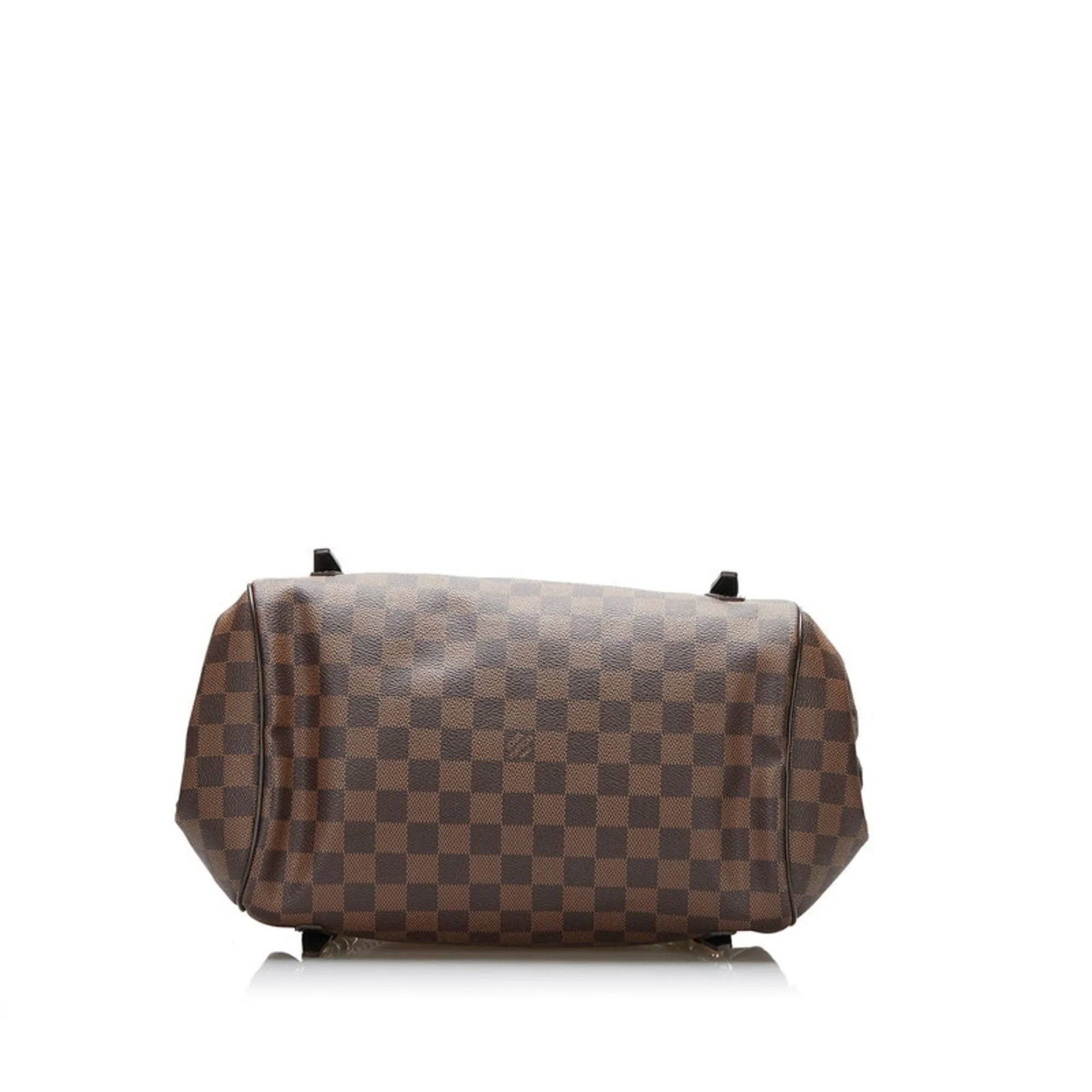 LOUIS VUITTON Damier Rivington GM Handbag Shoulder Bag N41158 Brown PVC Leather Women's