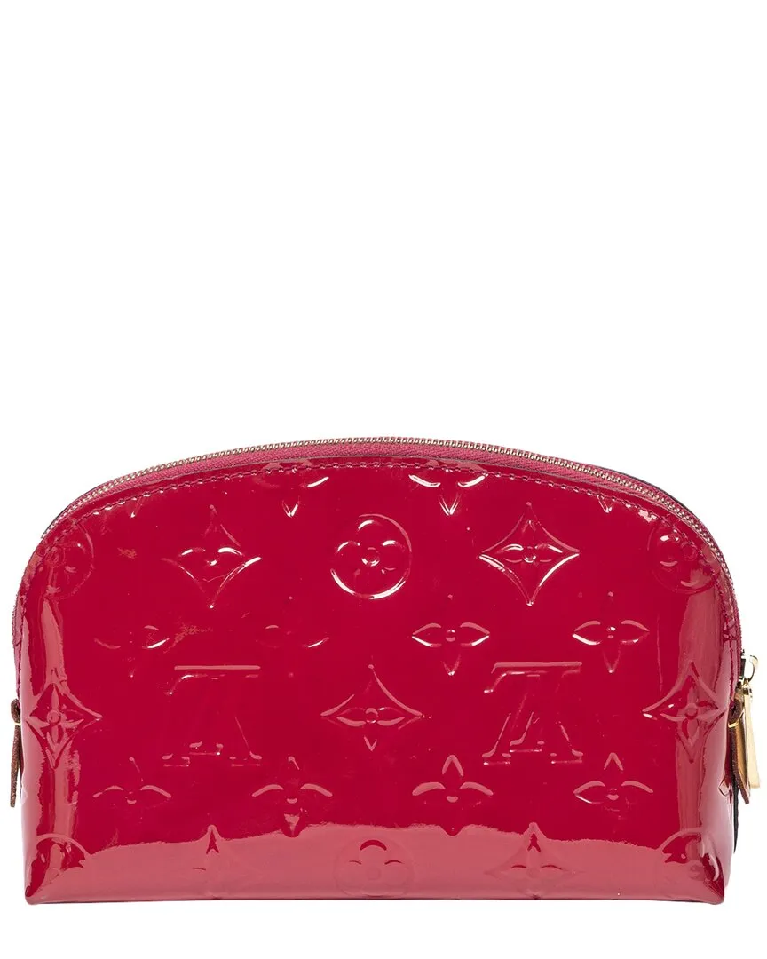 Louis Vuitton Indian Rose Monogram Vernis Leather Cosmetic Pouch (