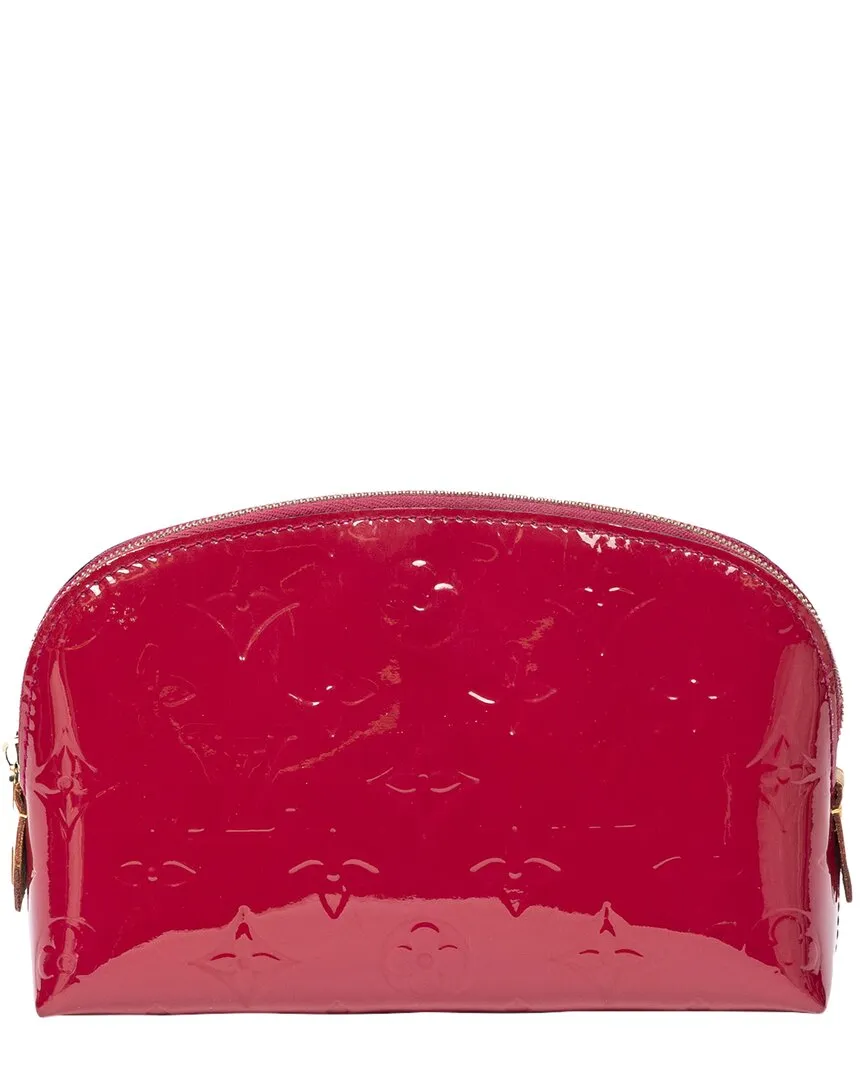 Louis Vuitton Indian Rose Monogram Vernis Leather Cosmetic Pouch (