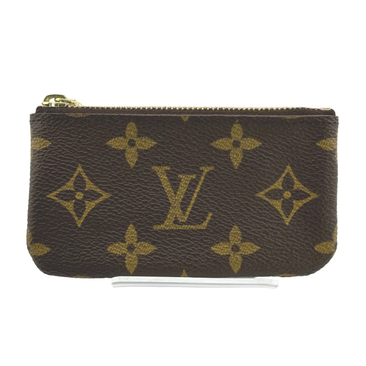 LOUIS VUITTON Key case Key holder  M62650 Monogram canvas Brown Key case Key holder for coin pocket Monogram Pochette Kle ()