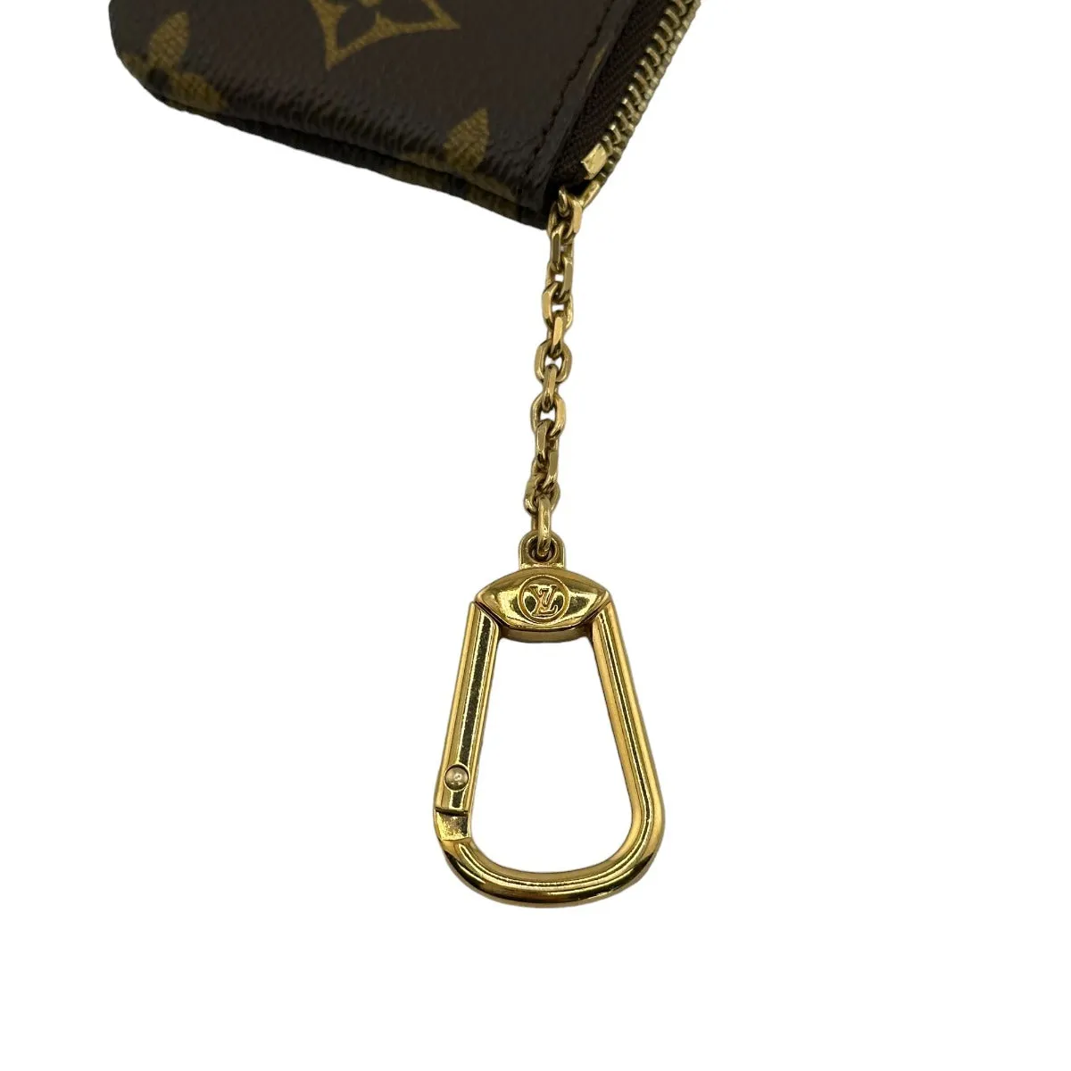 LOUIS VUITTON Key case Key holder  M62650 Monogram canvas Brown Key case Key holder for coin pocket Monogram Pochette Kle ()