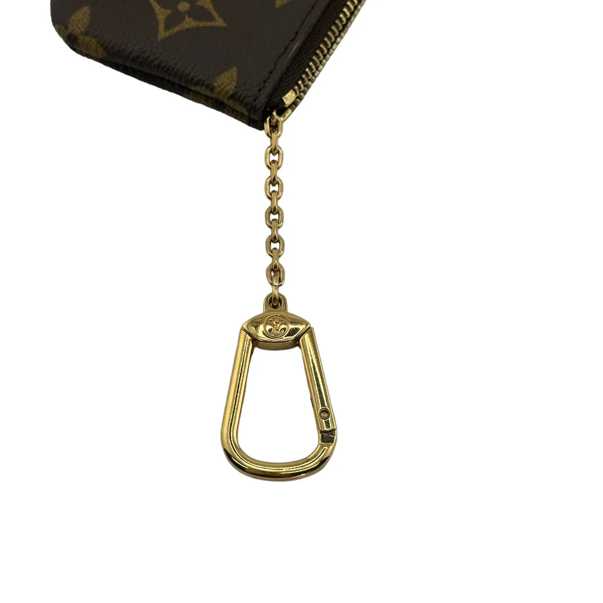 LOUIS VUITTON Key case Key holder  M62650 Monogram canvas Brown Key case Key holder for coin pocket Monogram Pochette Kle ()