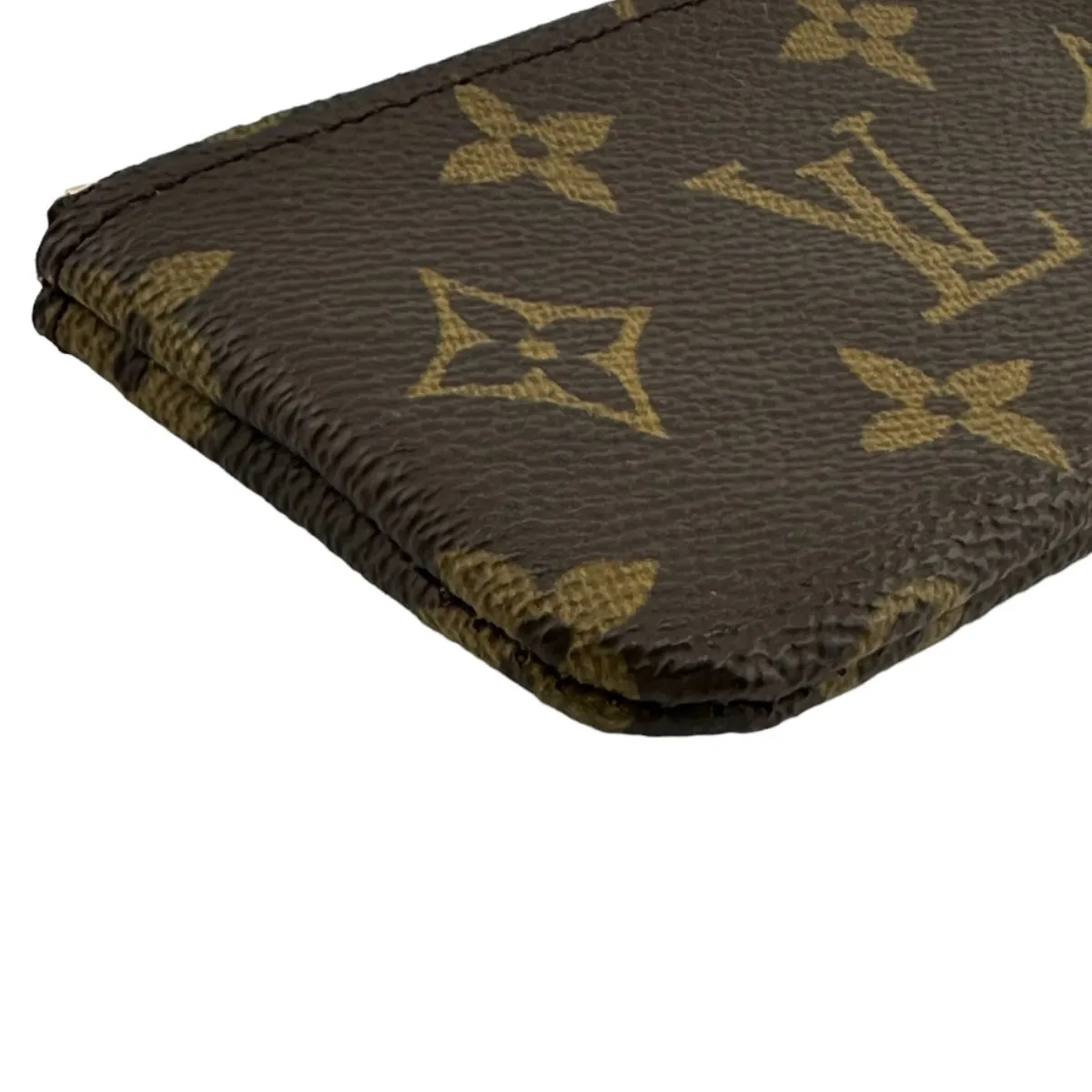 LOUIS VUITTON Key case Key holder  M62650 Monogram canvas Brown Key case Key holder for coin pocket Monogram Pochette Kle ()