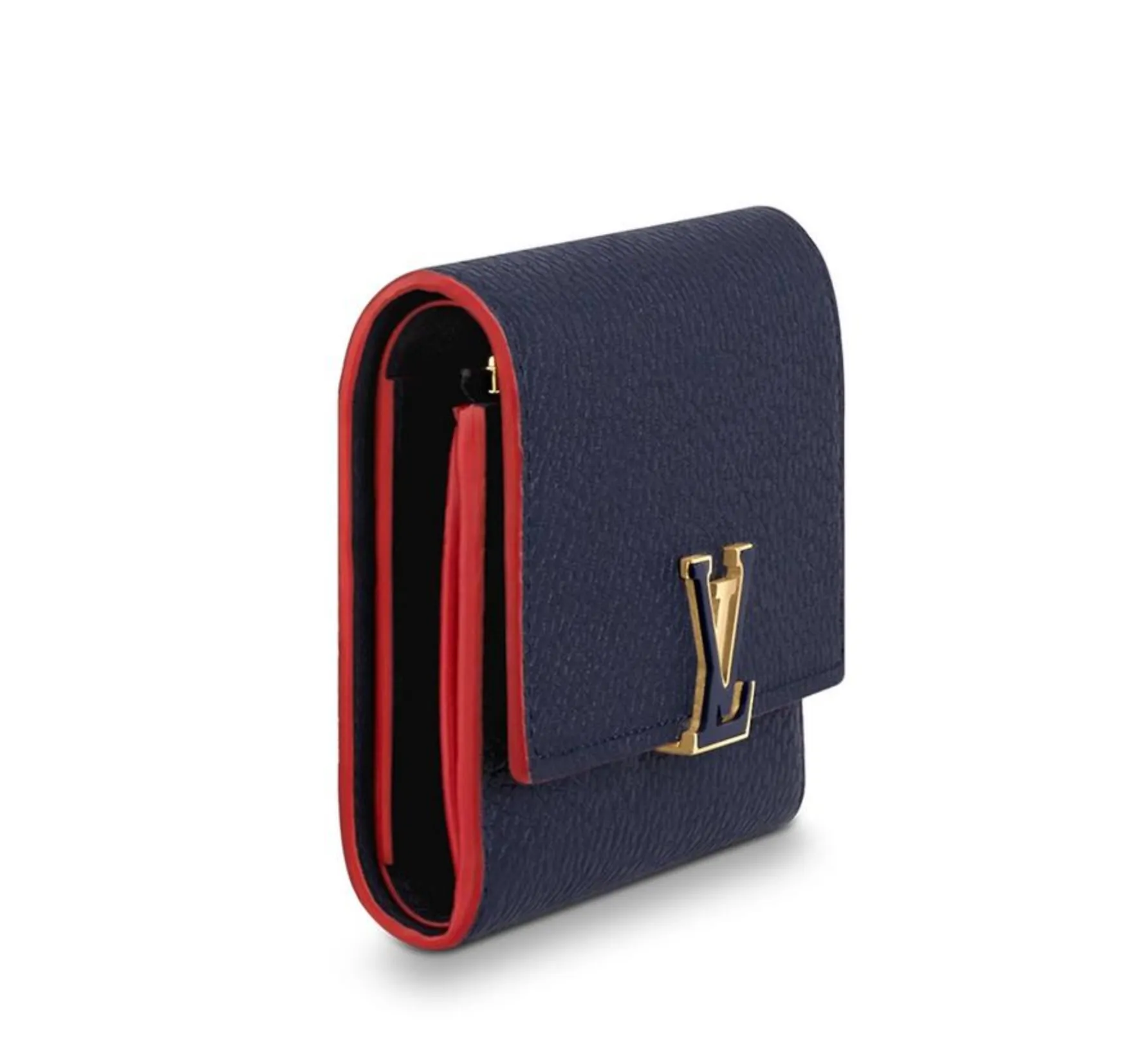 Louis Vuitton Marine Rouge Capucines Calfskin Wallet