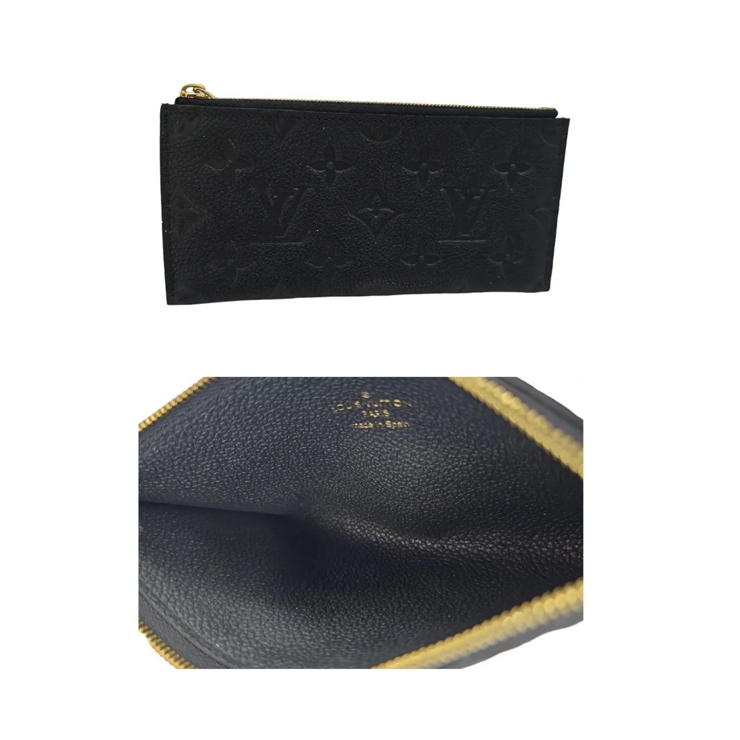 Louis Vuitton Monogram Empreinte Sarah Wallet w/ Pochette
