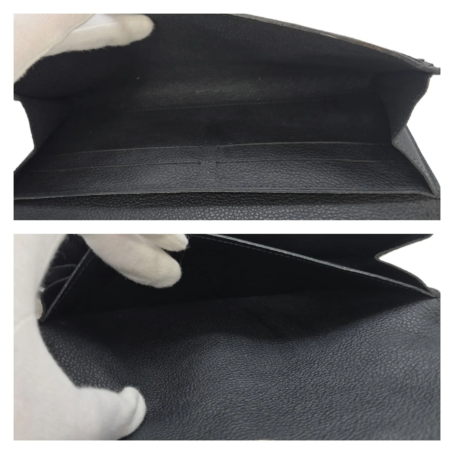 Louis Vuitton Monogram Empreinte Sarah Wallet w/ Pochette