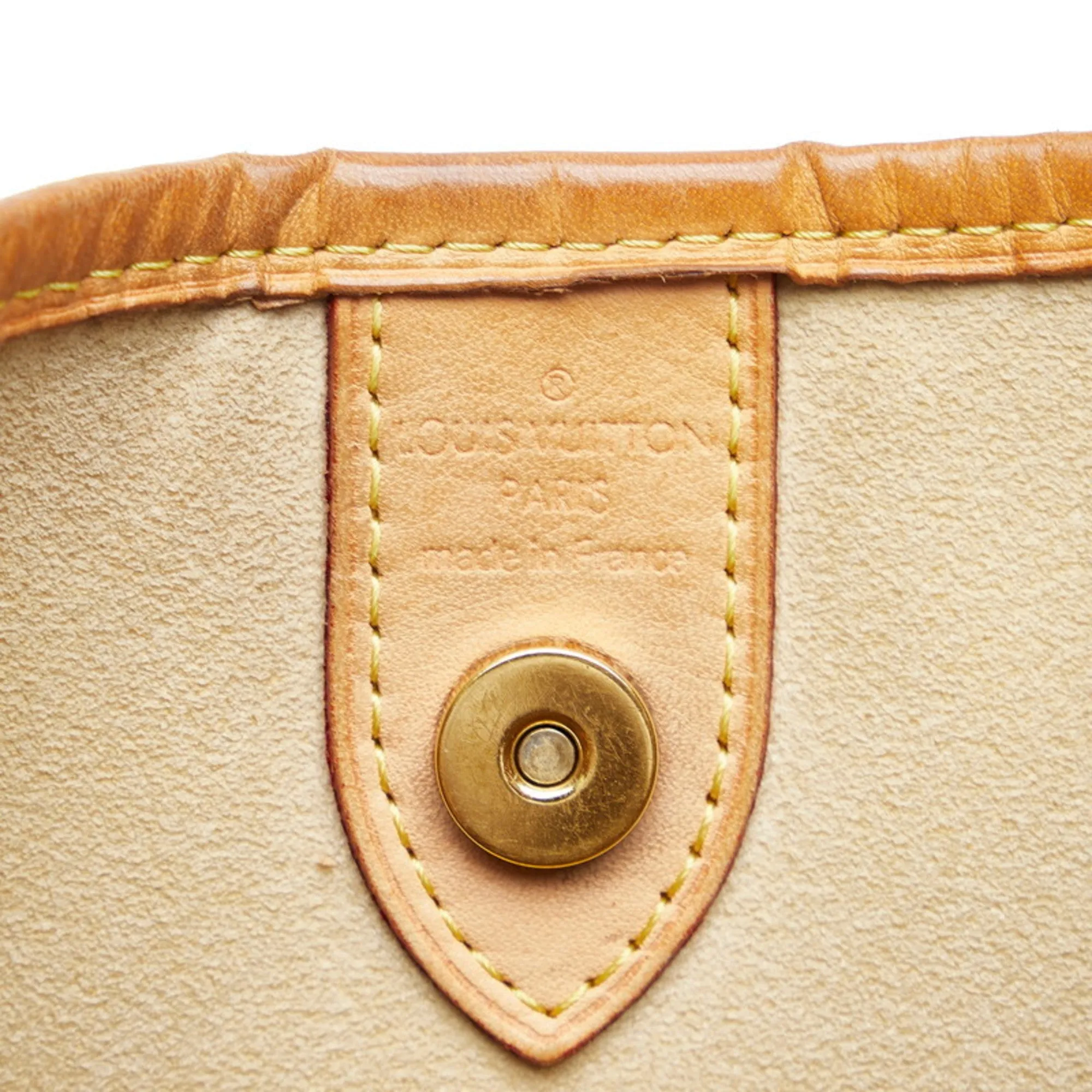 LOUIS VUITTON Monogram Galliera PM Shoulder Bag M56382 Brown PVC Leather Ladies
