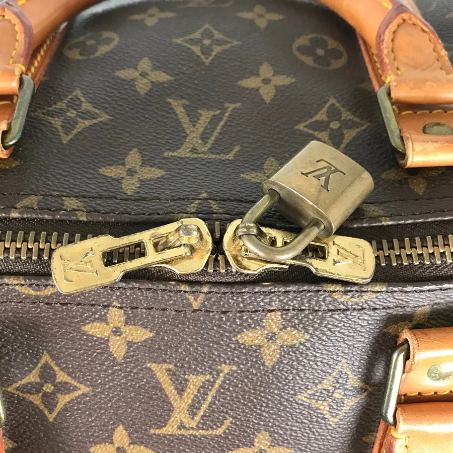 LOUIS VUITTON Monogram keepall55 Boston bag