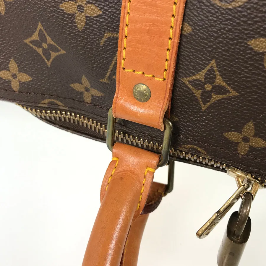 LOUIS VUITTON Monogram keepall55 Boston bag