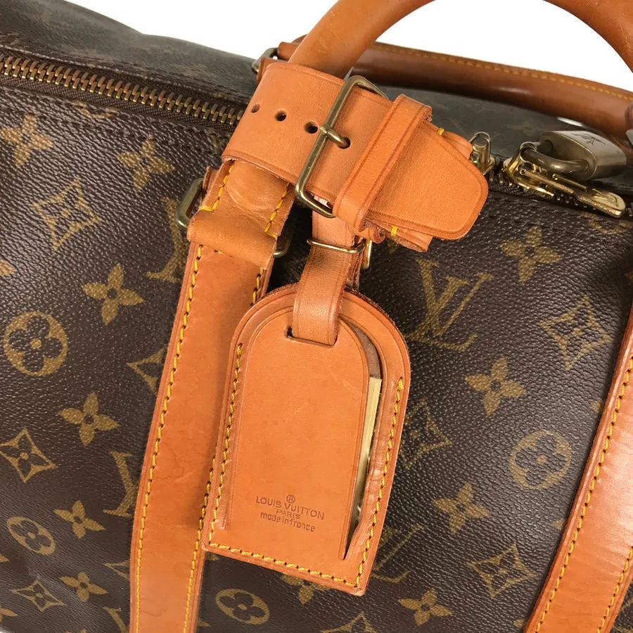 LOUIS VUITTON Monogram keepall55 Boston bag