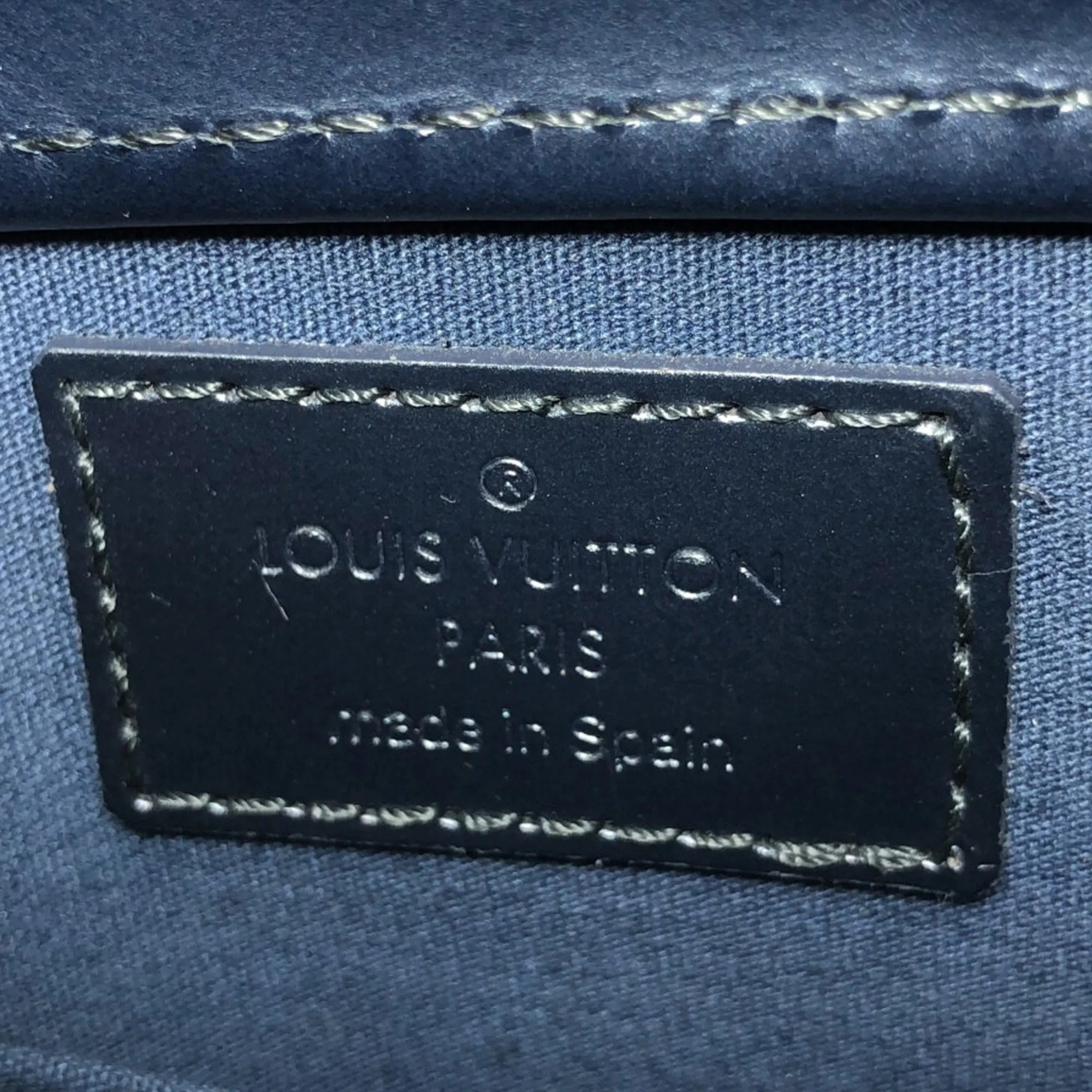 LOUIS VUITTON Monogram Mat Alston Shoulder Bag