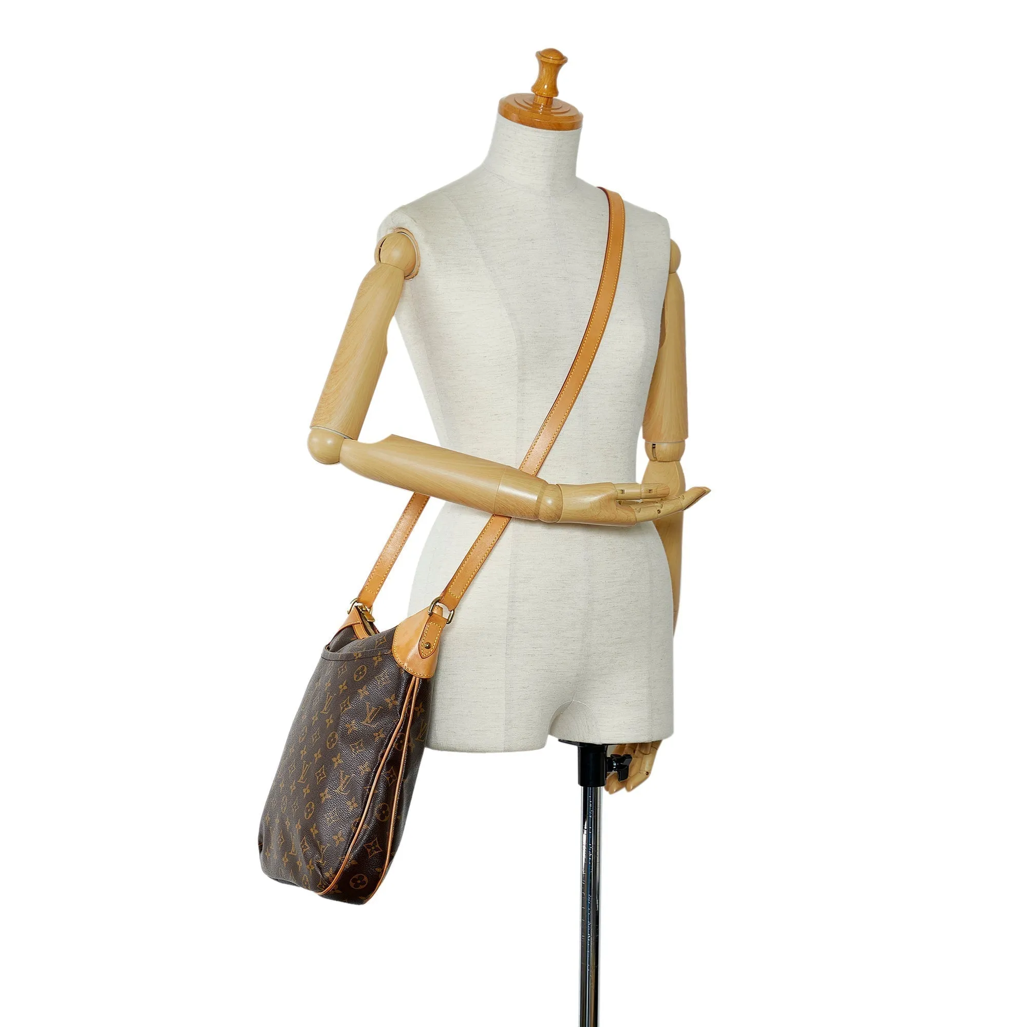 LOUIS VUITTON Monogram Odeon MM Crossbody Bag