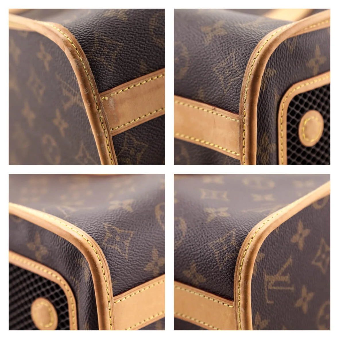 Louis Vuitton Monogram Sac Chien 40 Pet Carrier